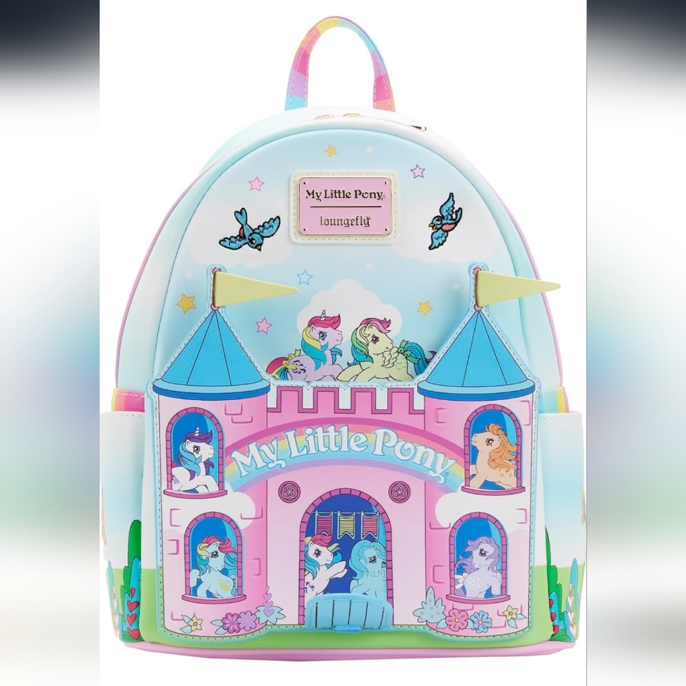 Loungefly: Hasbro - My Little Pony Castle Mini Backpack - Picture 2 of 9